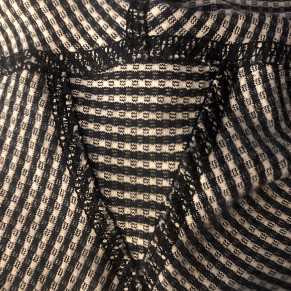 LULULEMON CROP WUNDER UNDER GINGHAM INKWELL DOT 4 TIGHT - Picture 8 of 11